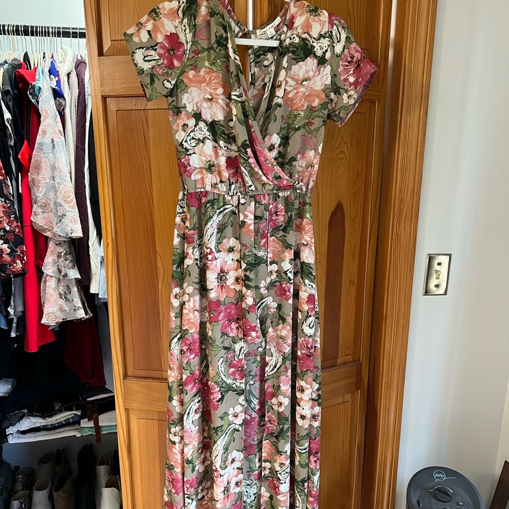 Women’s S high low romper